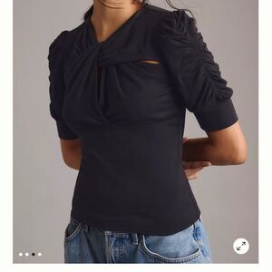 Walter Baker Black Sylvie Top